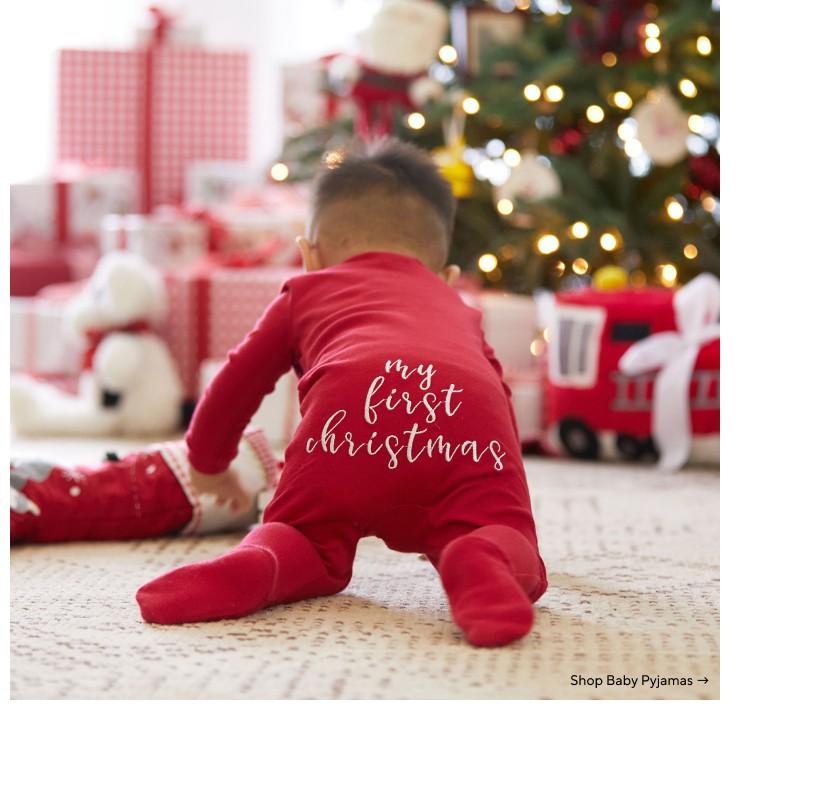 My First Christmas Organic Nursery Pyjama